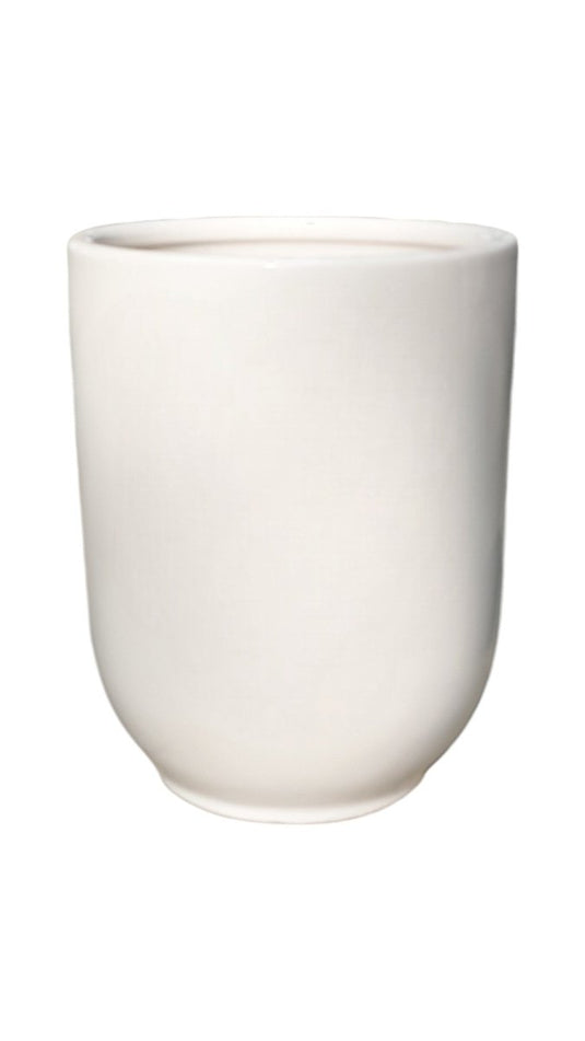 White Ceramic Pots - Freshplants